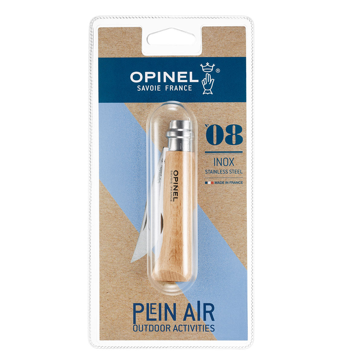Traditional Classic N°08 Stainless Steel Blister Packaging