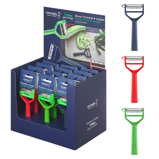 T Duo Peeler Polymer Display