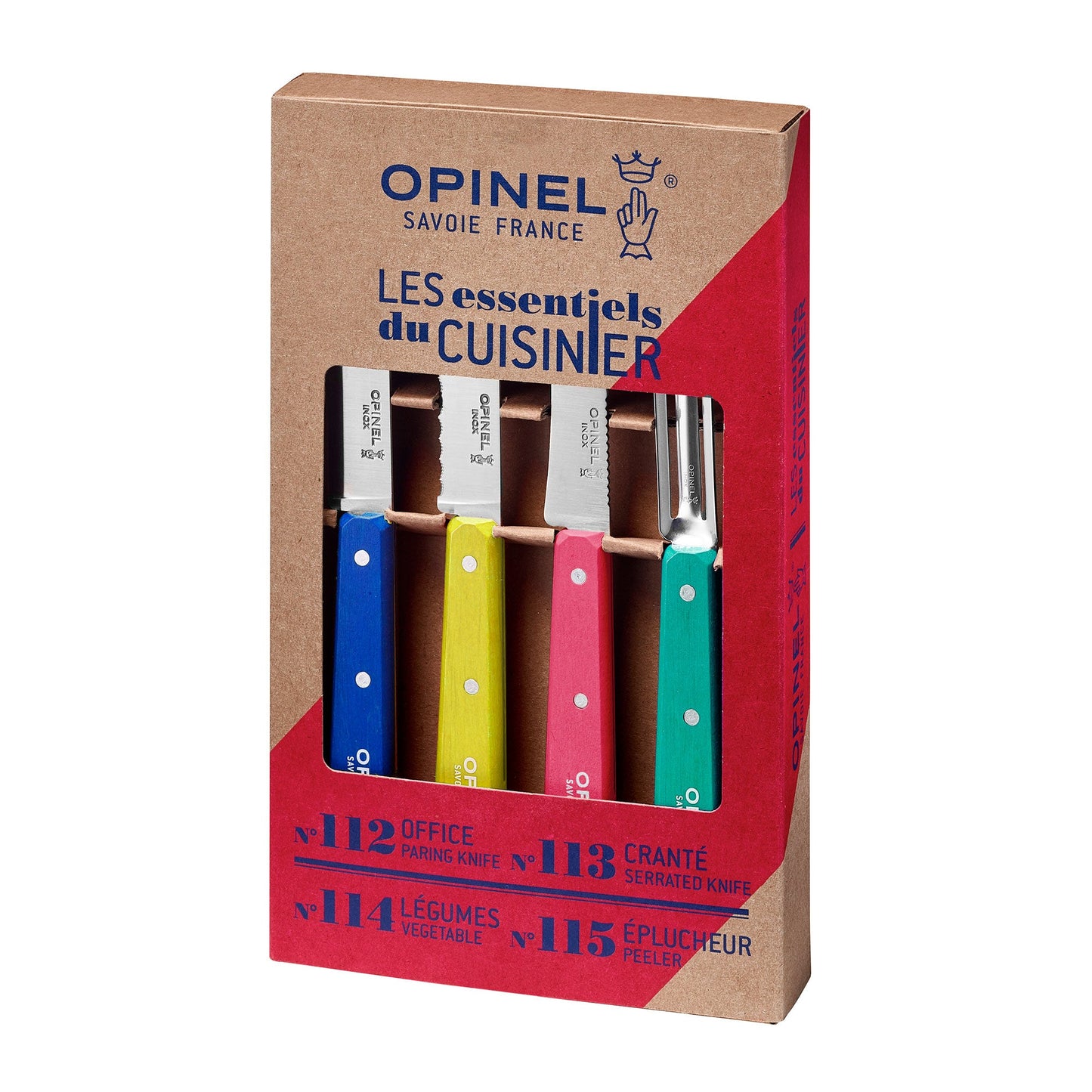 Les Essentiels Pop 80 Kitchen Knife Set