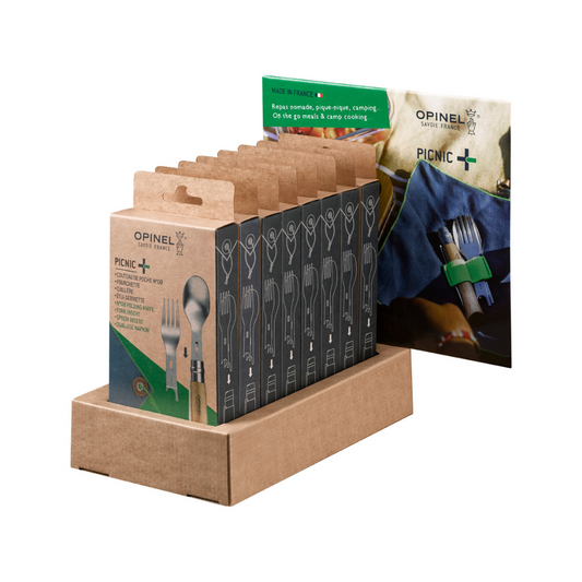 Picnic+ Cutlery Complete Set 8pc Counter Display