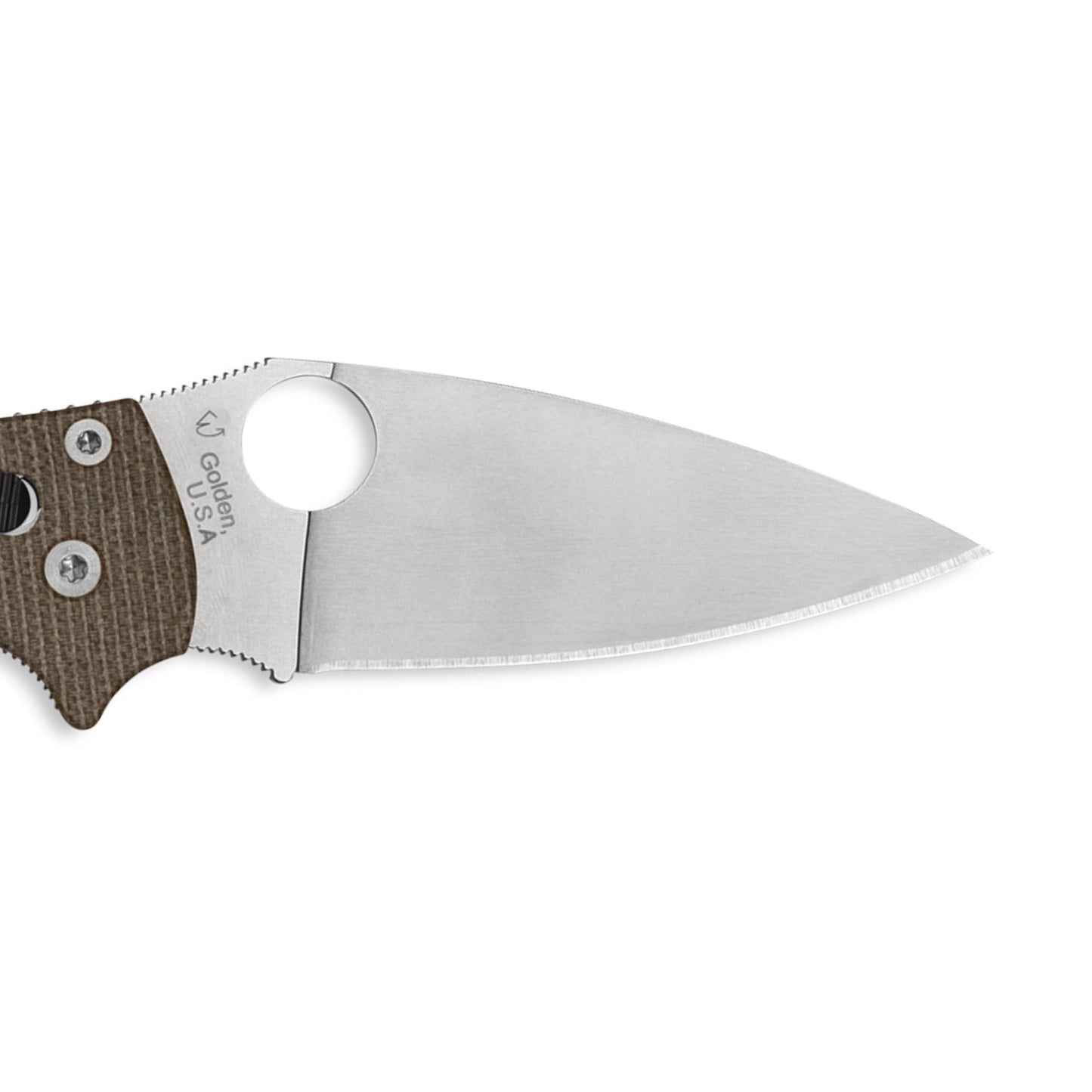MANIX 2 BROWN CANVAS MICARTA CPM CRUWEAR PLAINEDGE