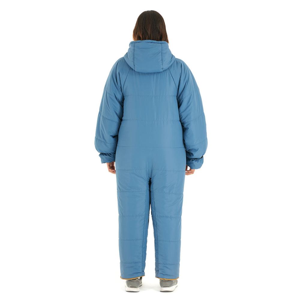 Lite Recycled Foggy Blue Wearable Sleeping Bag