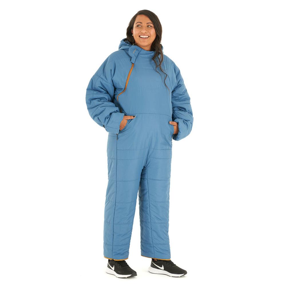 Lite Recycled Foggy Blue Wearable Sleeping Bag