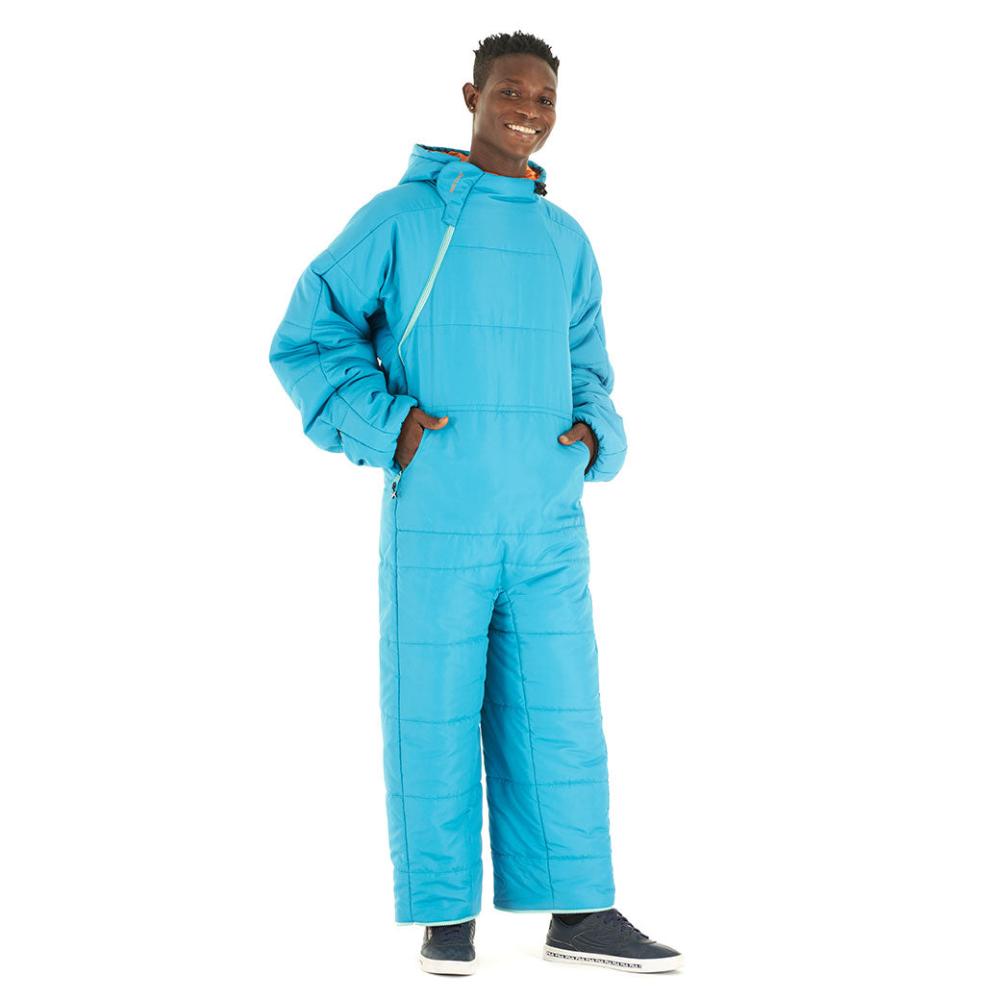 Lite Recycled Teal Sunlight Wearable Sleeping Bag