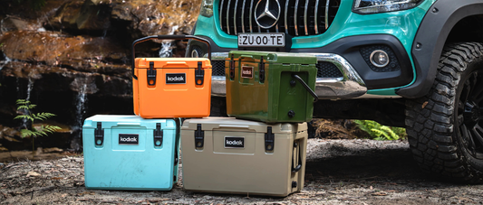 A Range of Kodiak Coolers and Drinkware