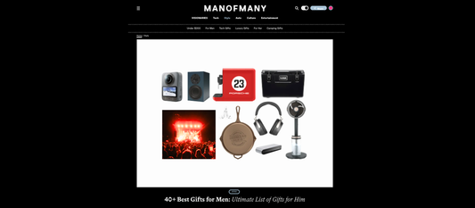 Kodiak Featured in Man of Many's Best Gifts for Men 2025