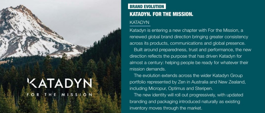 Katadyn. For the Mission: A New Brand Direction
