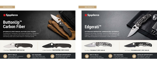New Edges for Q4: Spyderco, Morakniv and Opinel