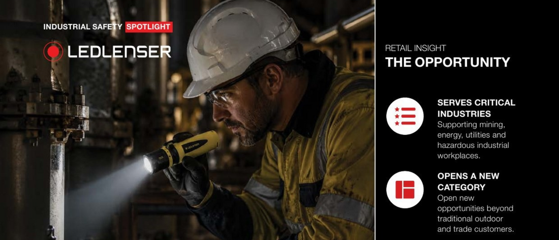 Lighting Where Safety Comes First: The Ledlenser EX Series