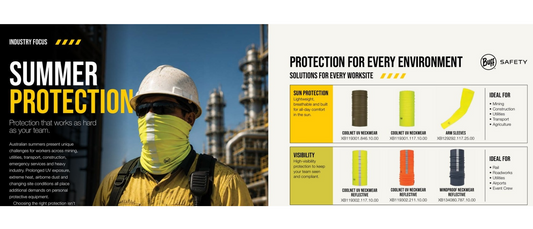 Summer Protection for Every Worksite with BUFF Safety