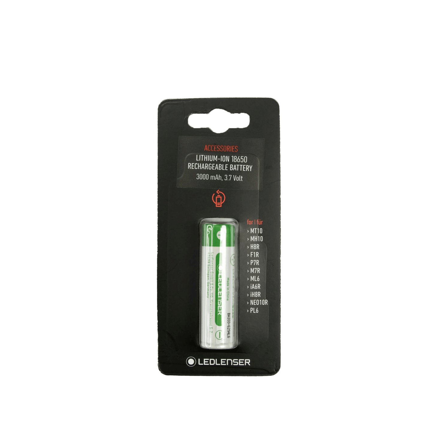 18650 Li-ion Rechargeable Battery