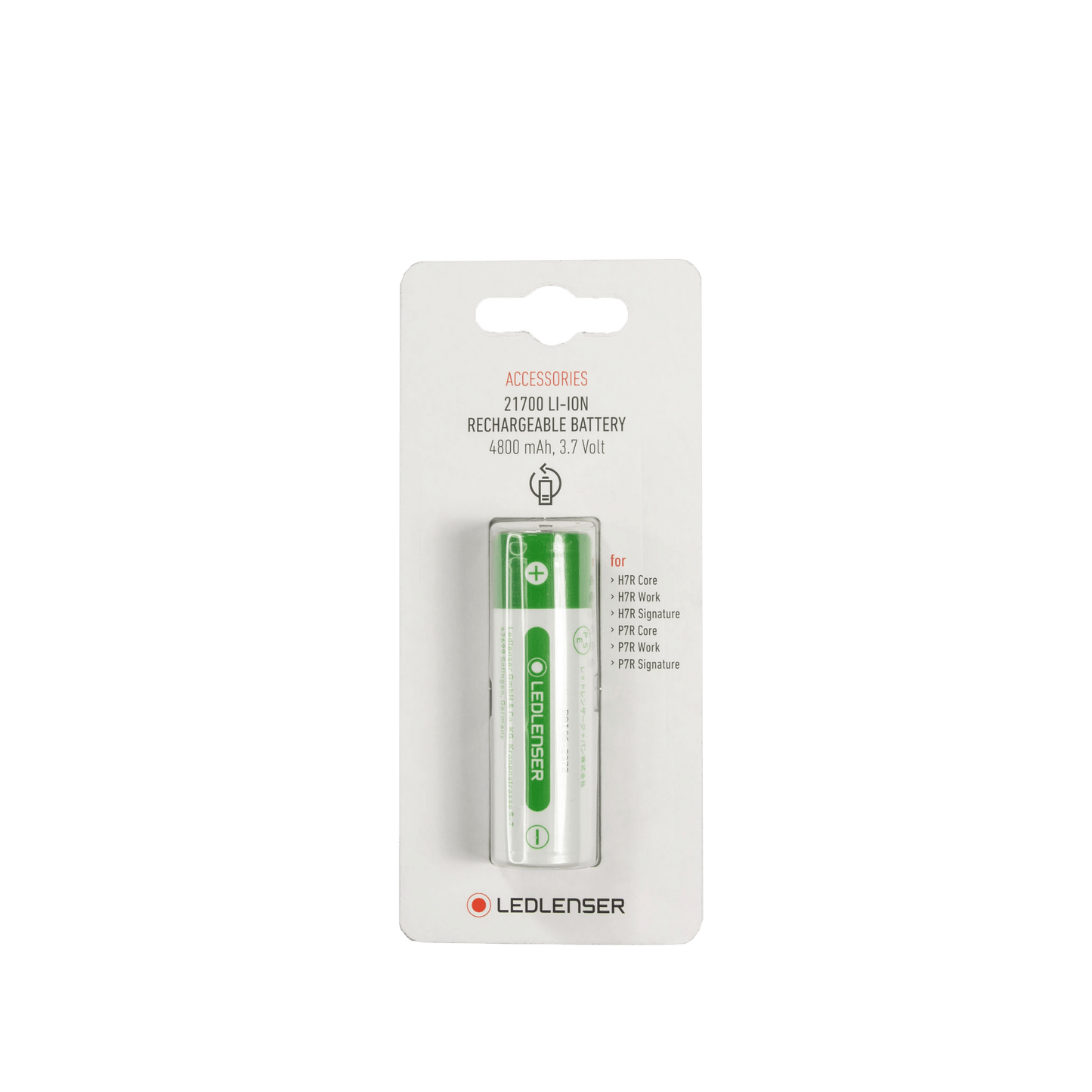 Rechargeable 21700 Li-ion Battery