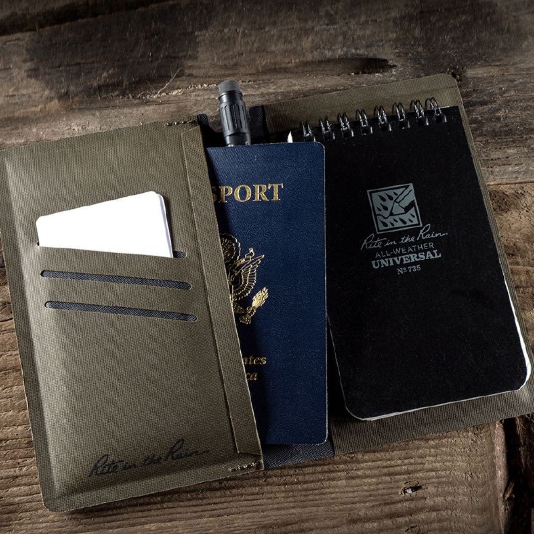 Monsoon Horizon Wallet - Dark Green
