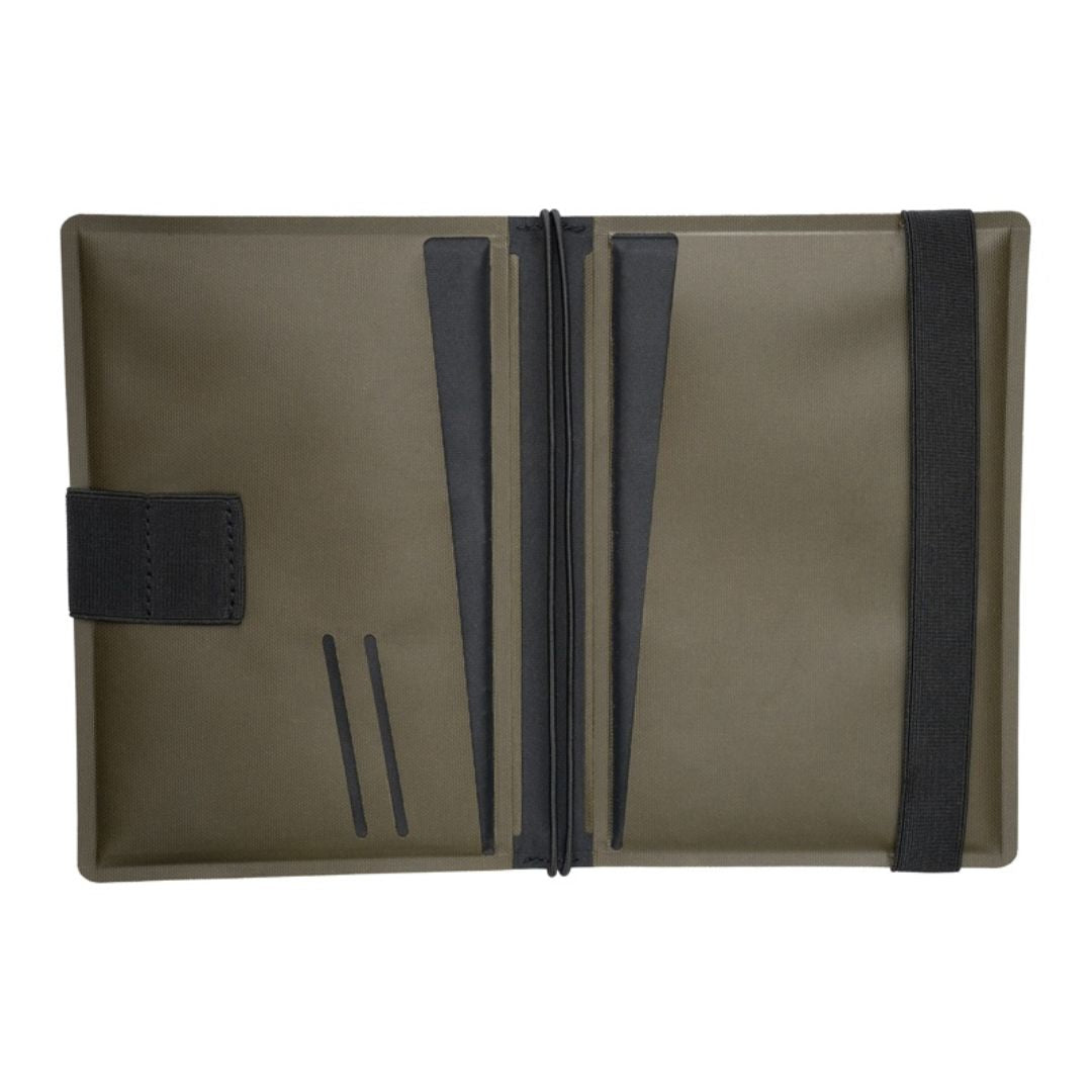 Monsoon 5.5 x 8 Notebook Cover - Dark Green