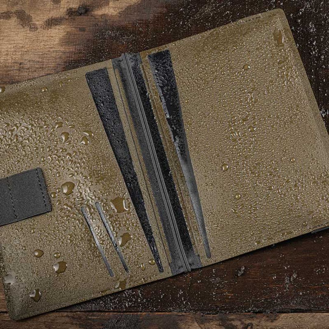 Monsoon 5.5 x 8 Notebook Cover - Dark Green