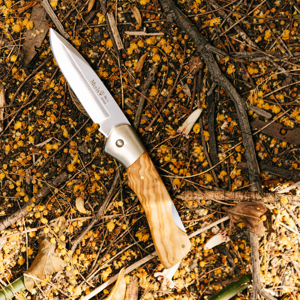 BX-8.OL Lockback - Olive Handle Knife