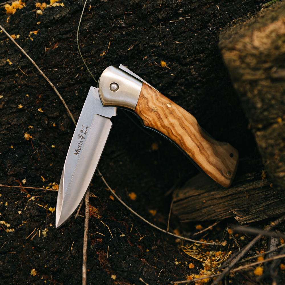 BX-8.OL Lockback - Olive Handle Knife