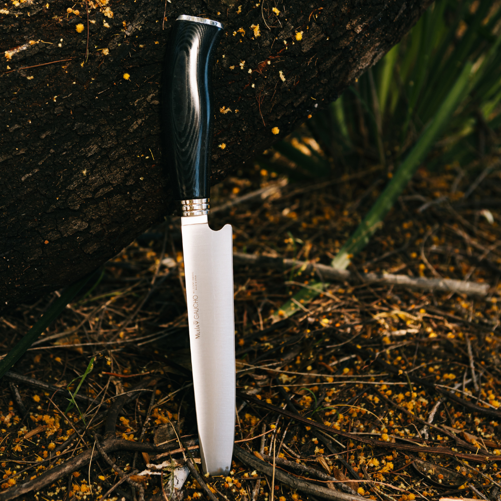 GAUCHO-20M - Black Handle Knife