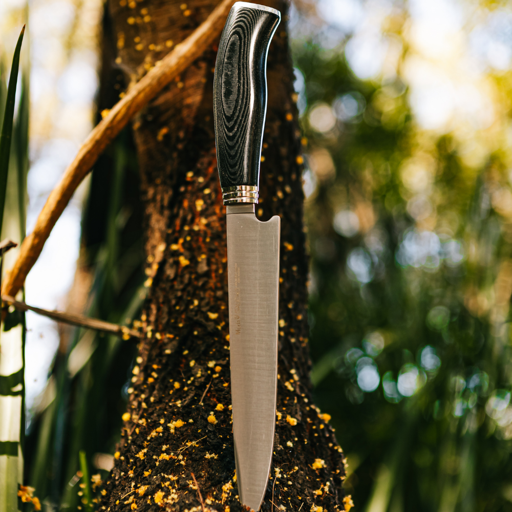 GAUCHO-20M - Black Handle Knife