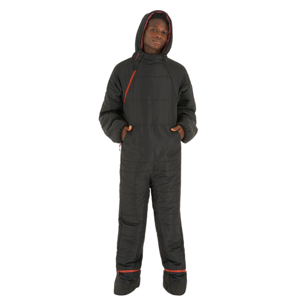 Lite Recycled Black Terracotta Wearable Sleeping Bag