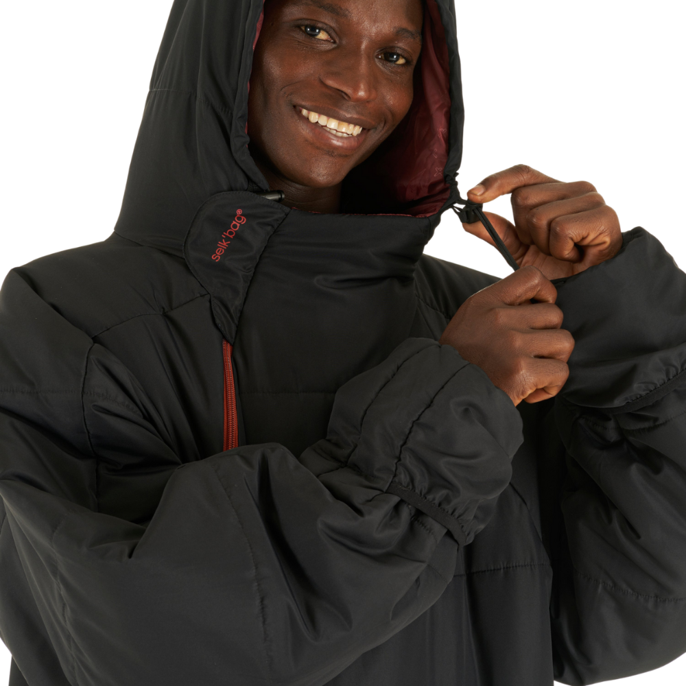 Lite Recycled Black Terracotta Wearable Sleeping Bag