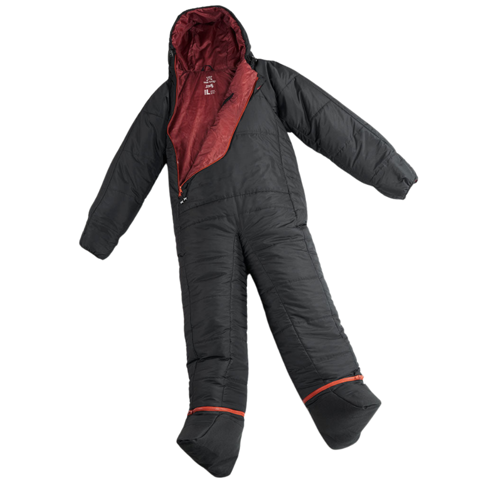 Lite Recycled Black Terracotta Wearable Sleeping Bag