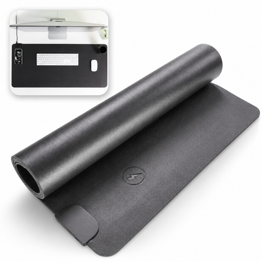 TaskPad Wireless Charging Desk Pad Black