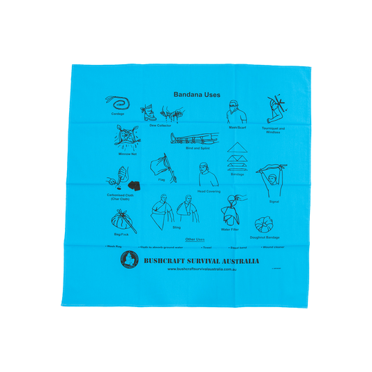 Bushcraft Survival Bandana Typical Uses