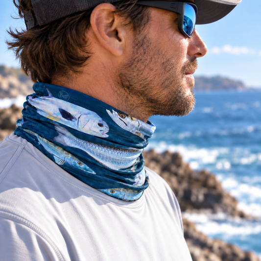 Coolnet UV Multifunctional Neckwear Fish Pattern