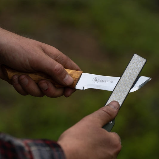 Brusletto Foldable Outdoor Diamond Sharpening Stone