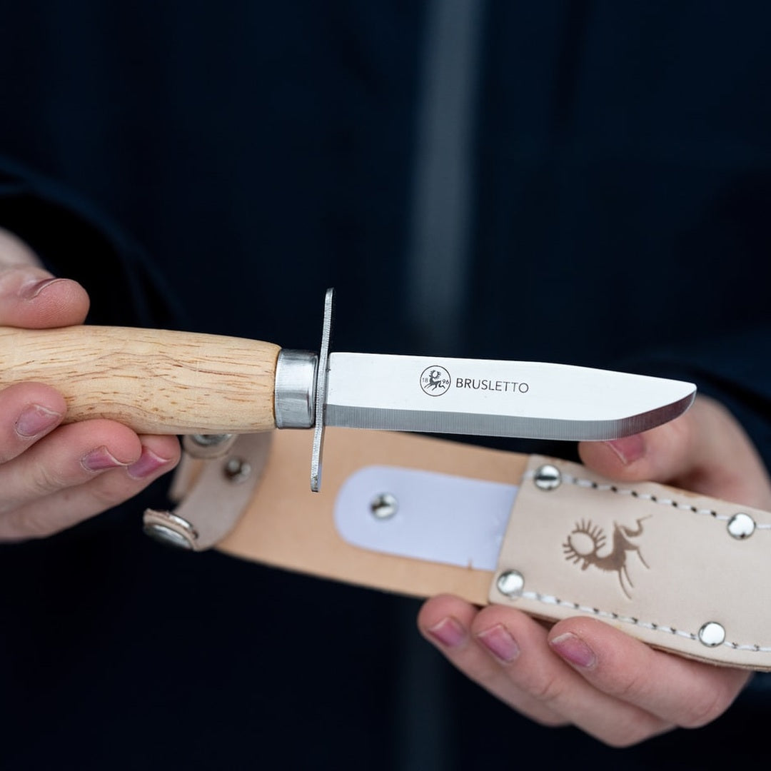 Brusletto Speider Butt Tupp Kids' Scout Knife