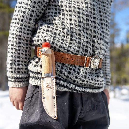 Brusletto Speider Butt Tupp Kids' Scout Knife