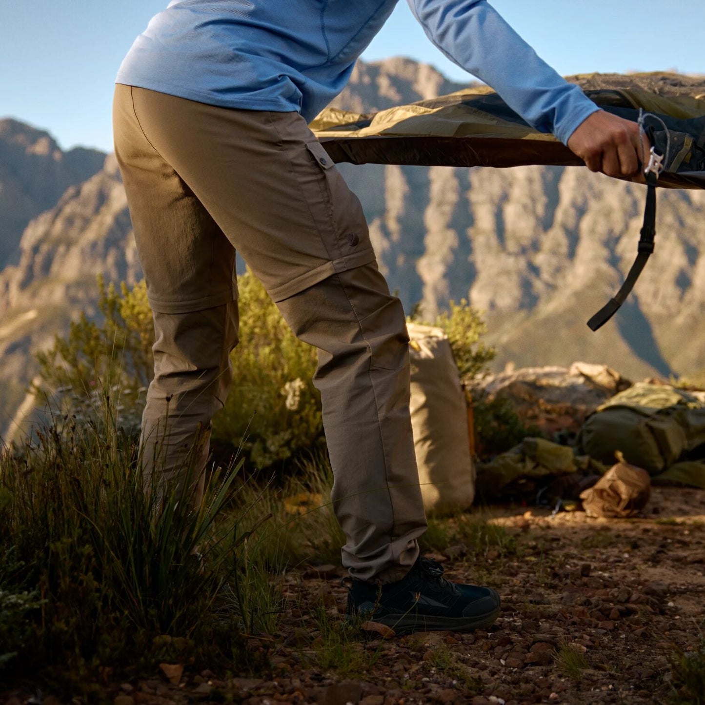 Abisko Hybrid Trail Trousers Zip-off W