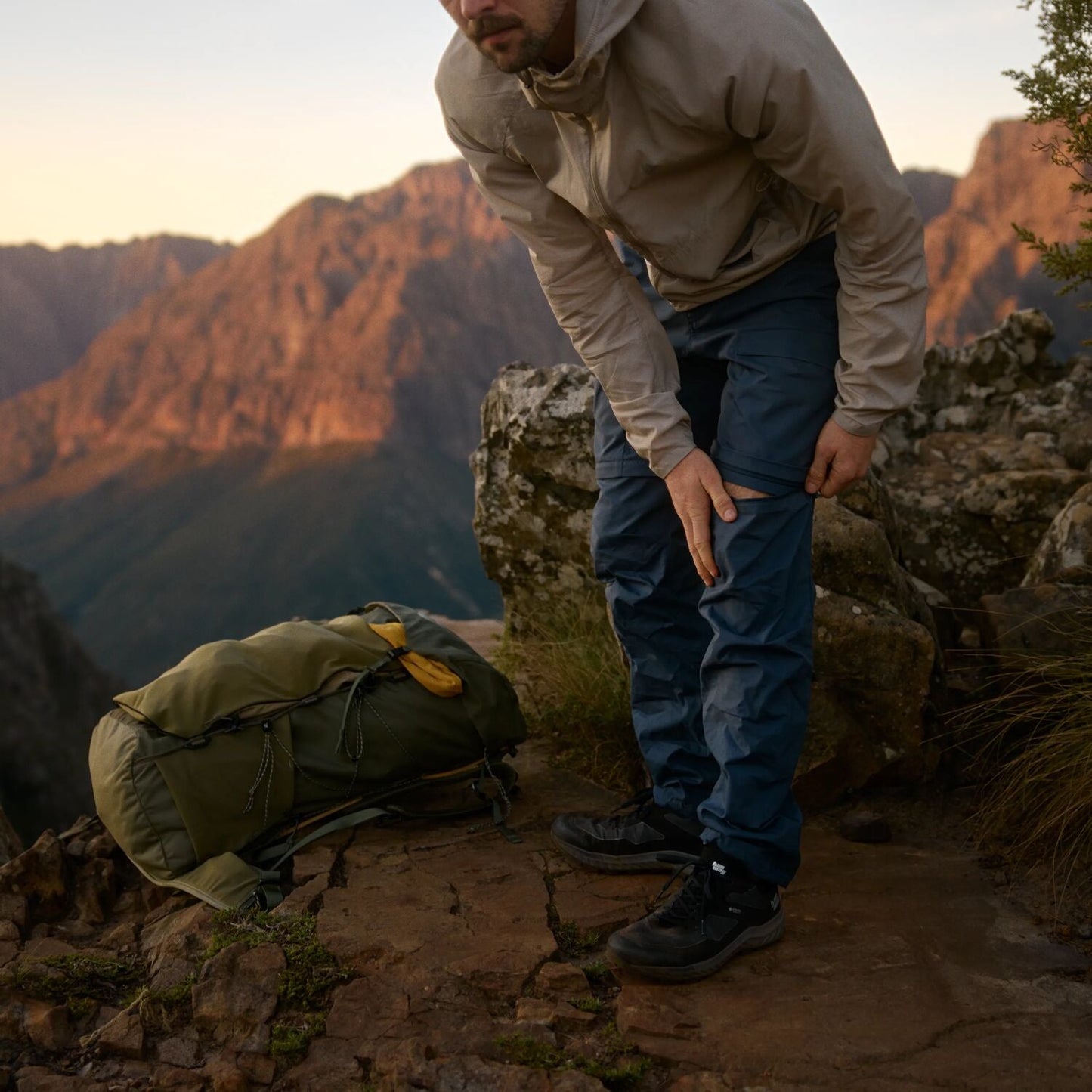 Abisko Hybrid Trail Trousers Zip-off M