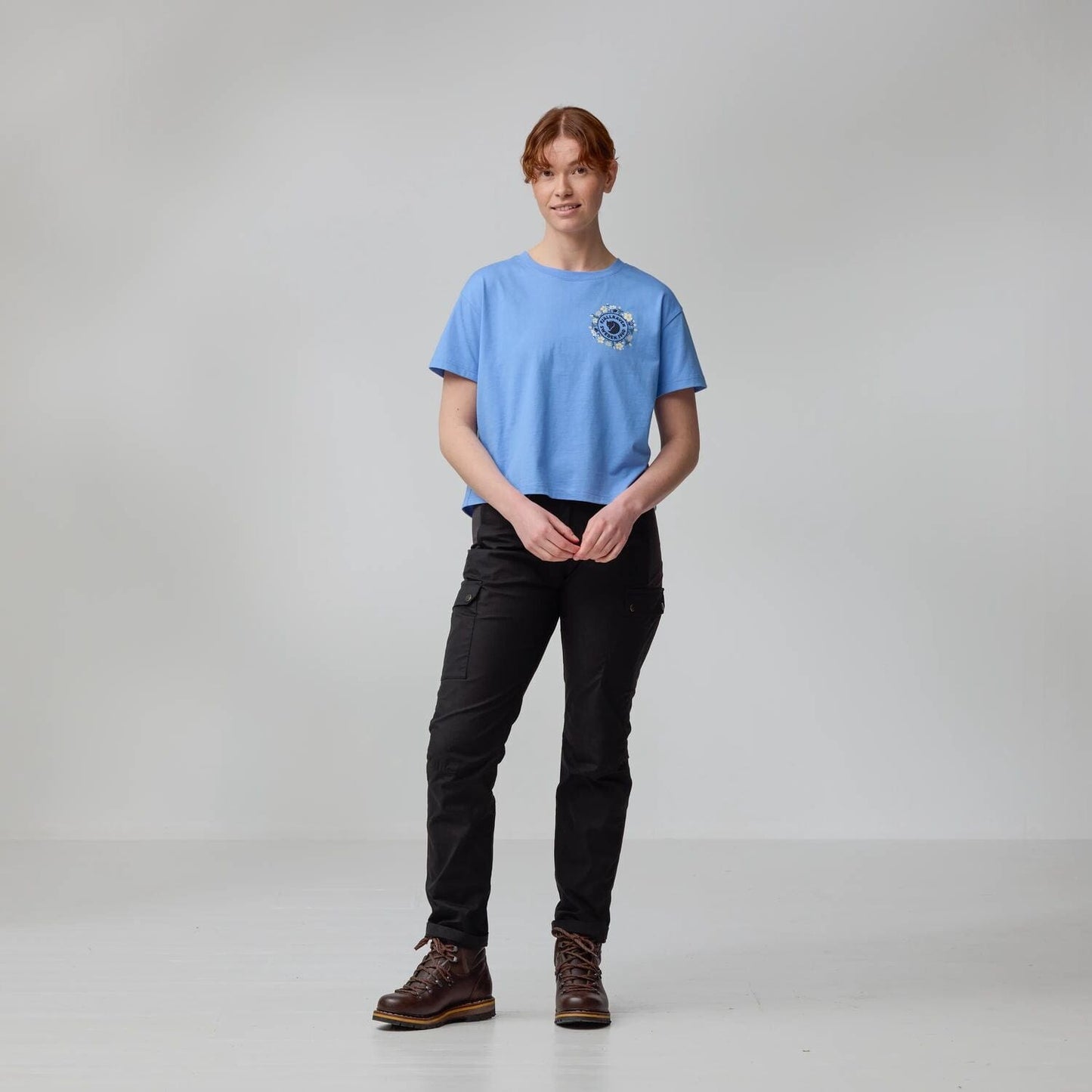 Fjällblomster Logo T-Shirt SS W