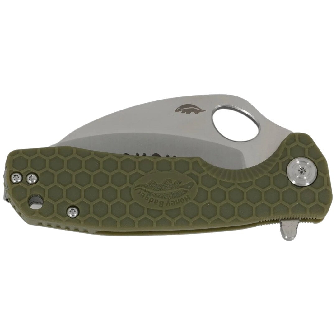 Medium Claw Serrated Knife - Medium - Green