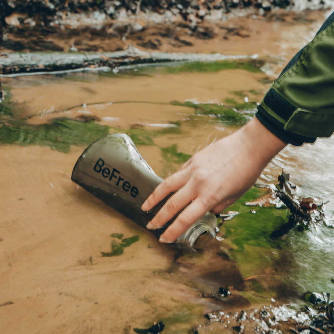 BeFree Activated Carbon Filter Soft Flask