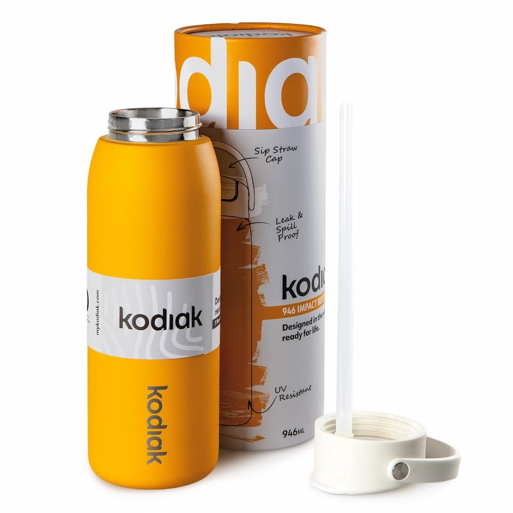 Kodiak Impact Bottle 946ml  Full Colour Display Bundle