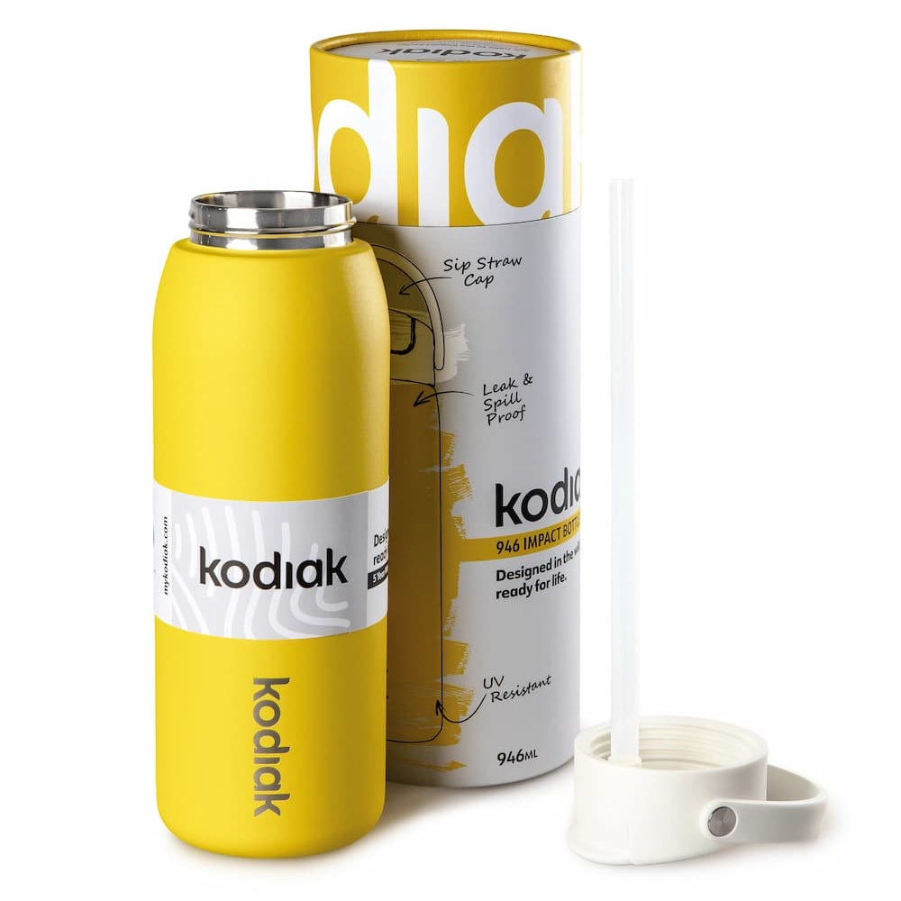 Kodiak Impact Bottle 946ml  Full Colour Display Bundle