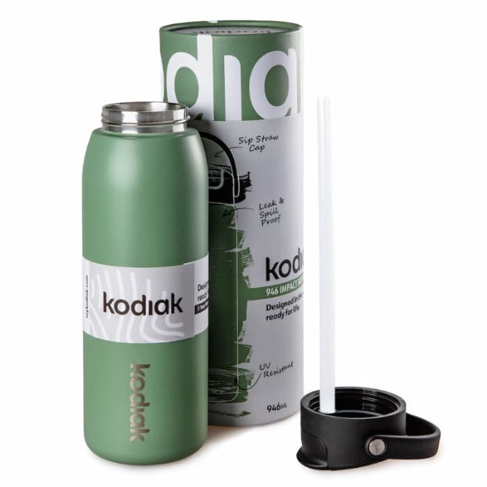 Kodiak Impact Bottle 946ml  Full Colour Display Bundle