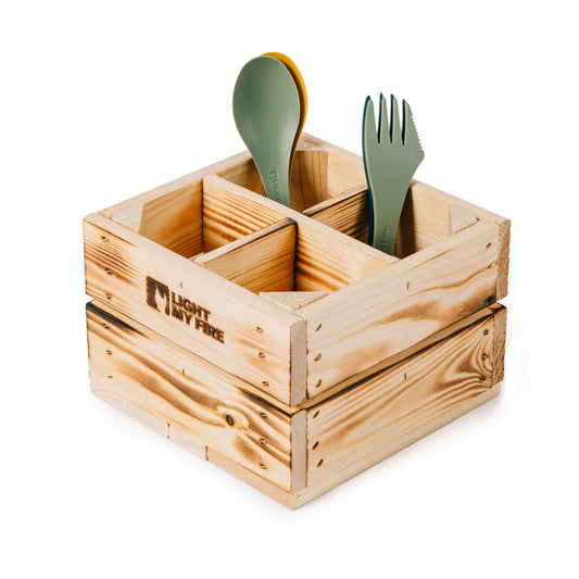 POS Wooden Bucket 16 x 11 x 15cm