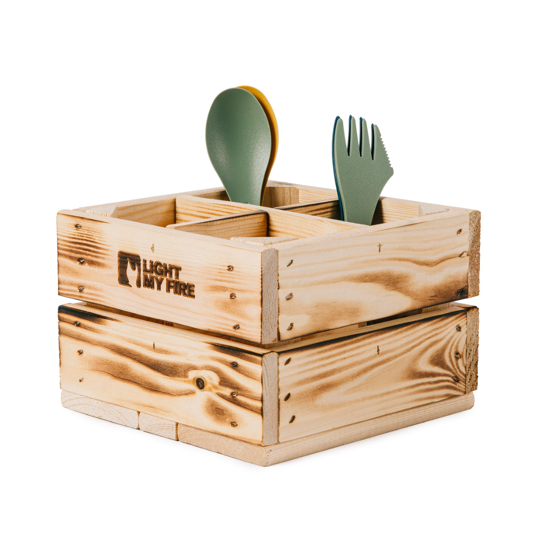 POS Wooden Bucket 16 x 11 x 15cm