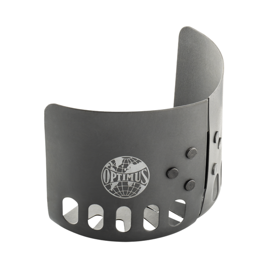 Clip-On Windshield for Gas Canisters