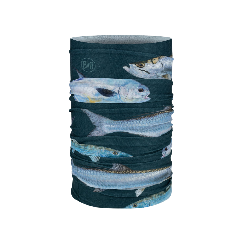 Coolnet UV Multifunctional Neckwear Fish Pattern
