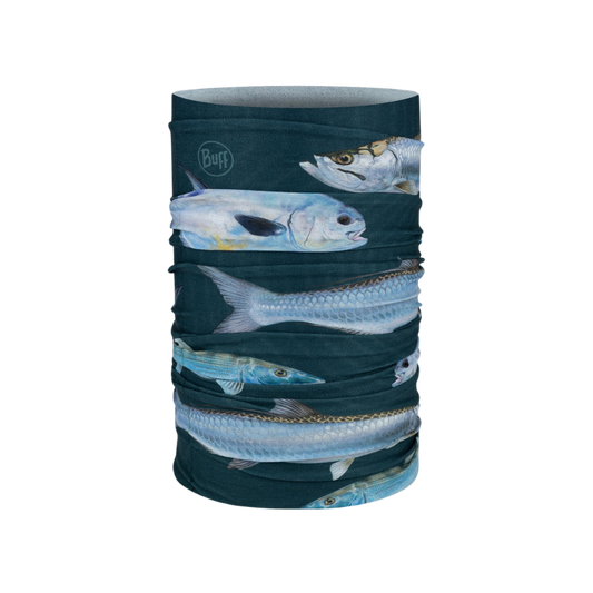 Coolnet UV Multifunctional Neckwear Fish Pattern