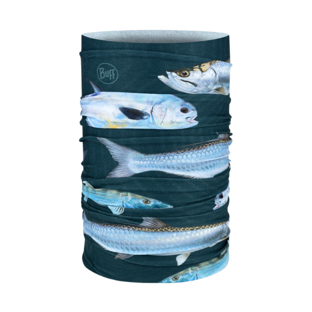 Coolnet UV Multifunctional Neckwear Fish Pattern