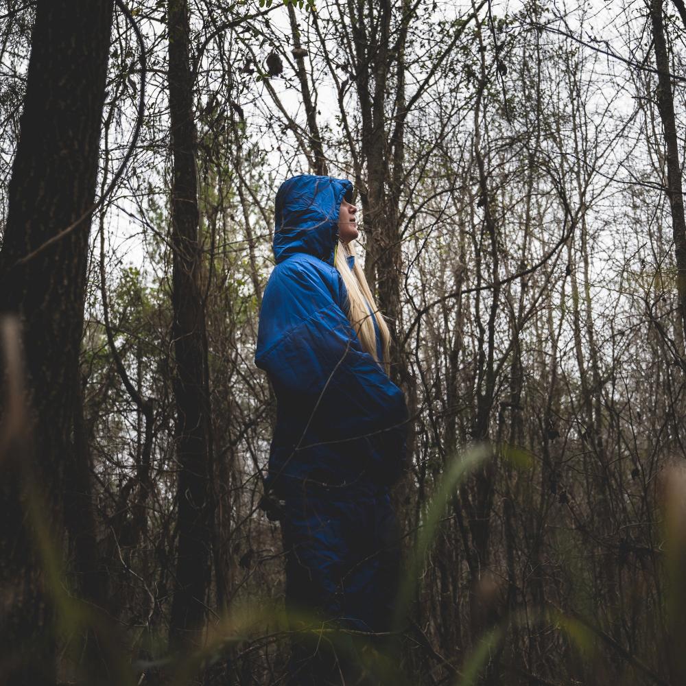 Original 6G Blue Puffin Wearable Sleeping Bag