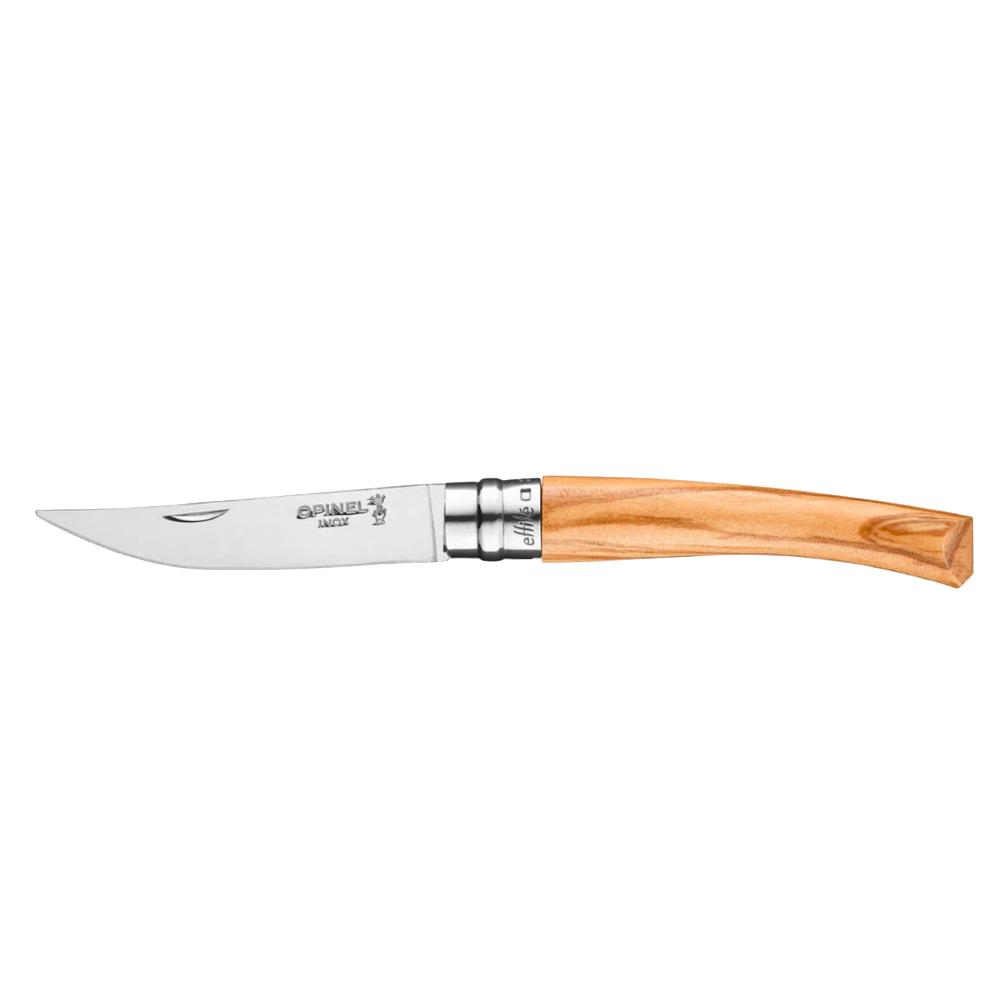 No.10 Effilé Stainless Steel Slim Folding Knife - Olive