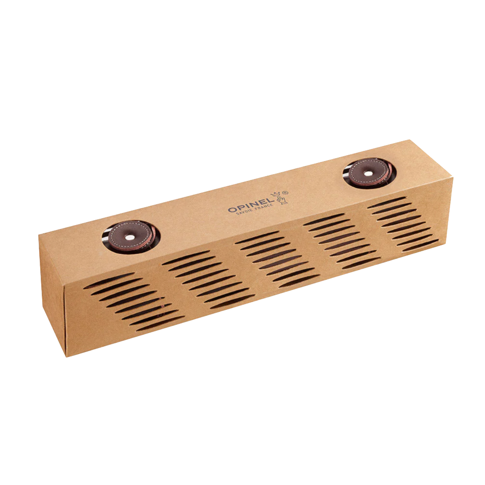 8-Slot Synthetic Leather Chef Knife Carrier