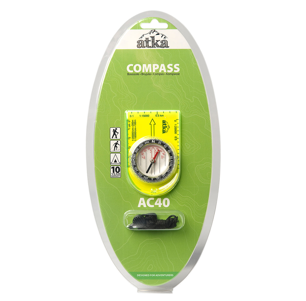 AC40 Compact Baseplate Compass